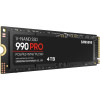 Твердотельный накопитель 4000Gb SSD Samsung 990 PRO M.2 PCIe 4.0 R7450Mb/s W6900MB/s MZ-V9P4T0BW