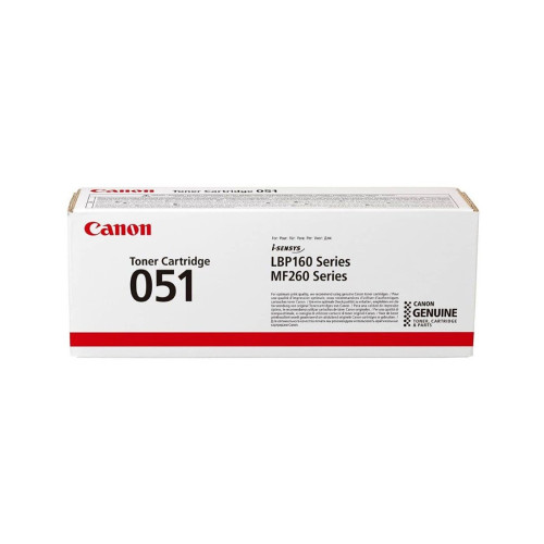 Картридж, Canon, LBP CARTRIDGE 051 Black, 2168C002AA, для i-SENSYS MF264dw/MF267dw/MF269dw, 1 700 стр. (A4)