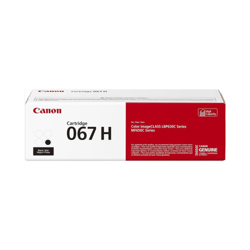 Картридж, Canon, CARTRIDGE 067 Black, 5102C002AA, для i-SENSYS LBP632Cdw/LBP633Cdw, MF652Cw/MF653Cdw/MF654Cdw/MF656Cdw, 1 250 стр. (А4)
