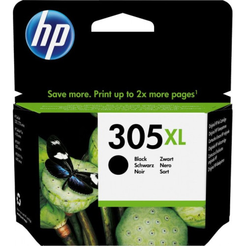 Оригинальный струйный картридж увеличенной емкости HP 305XL, черный (3YM62AE)