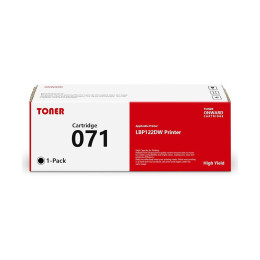 Картридж, Canon, LBP CARTRIDGE 071 Black, 5645C002, для i-SENSYS LBP122dw, MF272dw/MF275dw, 1 200 стр. (А4)