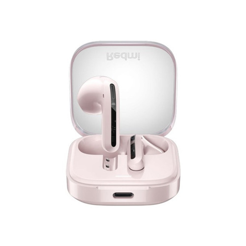 Наушники, Redmi, Buds 6 Active Pink, M2344E1/BHR8395GL, Bluetooth 5.4, 14,2-миллиметровый драйвер, Активное шумоподавление, 30 часов автономной работы, 6 часов на одном заряде, 37мАч (наушники), 475 мАч (зарядный кейс), Размер наушников 32*17,8*18,5мм, Ty