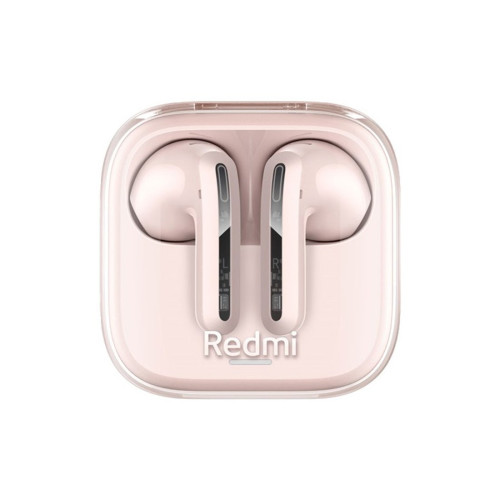 Наушники, Redmi, Buds 6 Active Pink, M2344E1/BHR8395GL, Bluetooth 5.4, 14,2-миллиметровый драйвер, Активное шумоподавление, 30 часов автономной работы, 6 часов на одном заряде, 37мАч (наушники), 475 мАч (зарядный кейс), Размер наушников 32*17,8*18,5мм, Ty