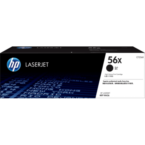 Картридж лазерный HP CF256X, 56X для HP LaserJet M436dn/ M436n/M436nda, 13700 стр., увеличенная ёмкость, черный,