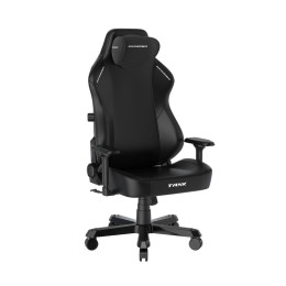 Игровое компьютерное кресло, DX Racer, GC/XXLTK23LTA/N, Tank series, Рекомендуемый рост: до 190 см, Рекомендуемый вес: до 160 кг, Эко-кожа, Металлическая основа кресла, Угол наклона 135°, Механизм качания: топ-ган, 4D подлокотники, Чёрный