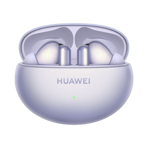 Беспроводные наушники, Huawei, FreeBuds 6i T0019, 14 Гц - 40 кГц, каждый наушник около 5,4 г, 55 мАч (один наушник), 510 мАч (кейс), Bluetooth 5.3, Type-C, (Purple) Фиолетовый