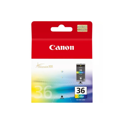 Струйный картридж, Canon, CLI-36 Color, 1511B001AA, для Canon PIXMA TR150, BX110, 249 стр. (А4)