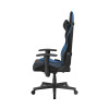 Игровое компьютерное кресло, DX Racer, GC/LPF24LTC/NB, Prince series, Рекомендуемый рост: до 180 см, Рекомендуемый вес: до 90 кг, Эко-кожа, Угол наклона до 135°, 2D подлокотники, Нейлоновая основа кресла, Механизм качания: топ-ган, Черно- синий