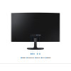 Изогнутый Монитор 27" SAMSUNG Essential S3 LS27D364GAIXCI, VA , R1800, 1920x1080 FHD, 100Hz, 4мс, 250кд/м2, 3000:1, 1xHDMI, 1xDSub Черный