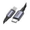Кабель Ugreen US304 Lightning To Type-C 2.0 Male Cable 1M, 60759
