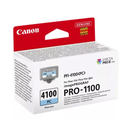 Чернильный картридж, Canon, PFI-4100 Photo Cyan, 6781C001AA, для imagePROGRAF PRO-1100, 80 мл
