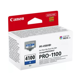 Чернильный картридж, Canon, PFI-4100 Blue, 6786C001AA, для imagePROGRAF PRO-1100, 80 мл