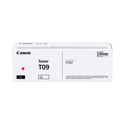 Тонер-картридж, Canon, TONER T09 MAGENTA, 3018C006AA, для i-SENSYS X C1127, 7 600 стр. (А4)