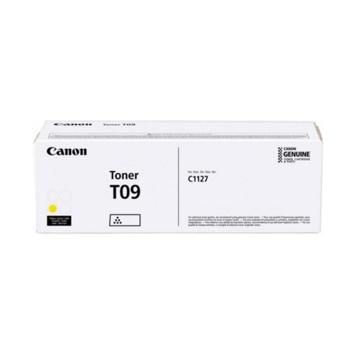 Тонер-картридж, Canon, TONER T09 YELLOW, 3017C006AA, для i-SENSYS X C1127, 7 600 стр. (А4)