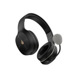 Наушники, Edifier, K750W, Беспроводные, Bluetooth 5.4, Съемный микрофон, Регулятор громкости, Кнопка вызова, Радиус действия до 10 м, Время работы до 55 ч, Время заряда наушников 1.5 ч, Черный