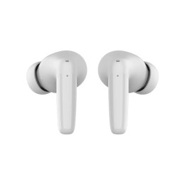Беспроводные наушники, TECNO, Buds 4, BD04, 20 Гц - 20000 Гц, вес 39,9 г, 50 мАч (один наушник), 500 мАч (кейс), Bluetooth 5.3, Type-C, (White) Белый