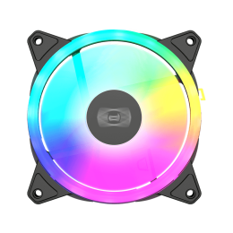 Вентилятор для корпуса PCCooler F3 T120 ARGB BK 3IN1 3x120mm 500-1800 ± 10% RPM Black в Комплекте 3 вентилятра.