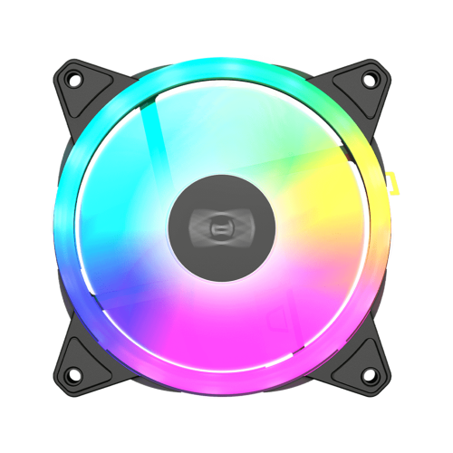 Вентилятор для корпуса PCCooler F3 T120 ARGB BK 3IN1 3x120mm 500-1800 ± 10% RPM Black в Комплекте 3 вентилятра.