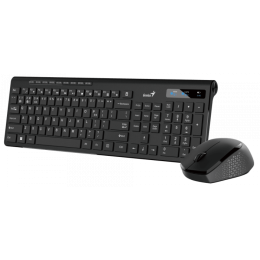 Комплект Genius KM-8206S,BLK,AI,RU, 2.4GHZ, 31340017402
