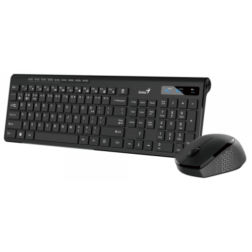 Комплект Genius KM-8206S,BLK,AI,RU, 2.4GHZ, 31340017402