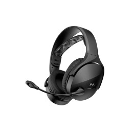 Гарнитура, HyperX, AJ0T1AA, Cloud Jet Dual, Микрофон съёмный гибкий, Динамики 40 мм, 32 Ом, 20-20000 гц, Блок управления звуком USB удлинитель, Беспроводные, Чёрный