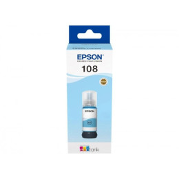 Контейнер с чернилами Epson C13T09C54A 108 EcoTank Light Cyan 70 ml