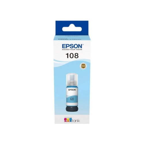 Контейнер с чернилами Epson C13T09C54A 108 EcoTank Light Cyan 70 ml