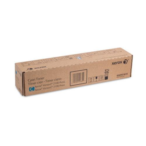 Тонер-картридж, Xerox, 006R01635 (голубой), Для Xerox Versant 2100/3100/4100, 55 000 страниц (А4)