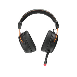 Гарнитура, Rapoo, VH350S, Тип крепления: Дуговые, Микрофон, USB, Длина кабеля 2 м, RGB LED, Игровые, 165 x 105 x 235 мм, Черный