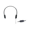 Гарнитура, Genius, HS-200C, SINGLE, Тип крепления: Дуговые, Подключение 3,5 MiniJack, Длина кабеля 1,8 м, Чёрный