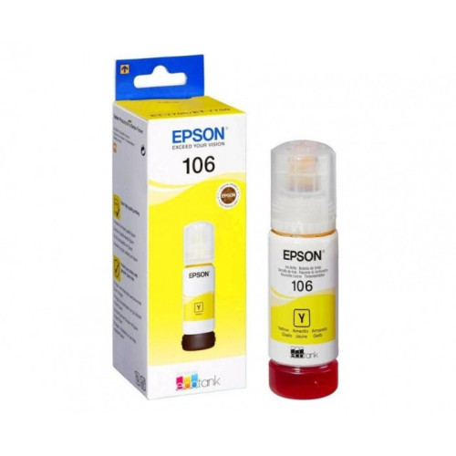 Контейнер с чернилами Epson C13T00R440 106 EcoTank Yellow 70 ml