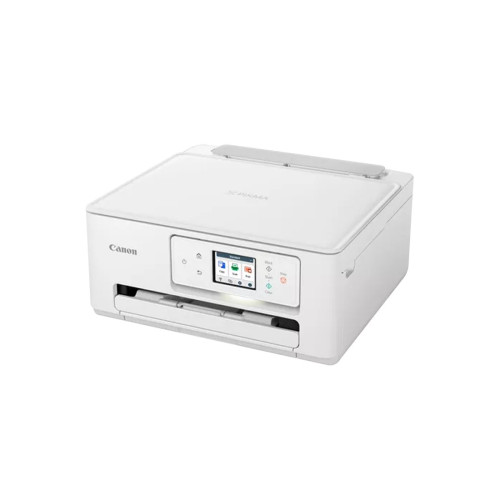 Цветное МФУ, Canon, Pixma TS7640I, 6256C007AA, Струйное, A4, 15 изобр./мин. (A4), Чернила PG-485/CL-486, Подача 100 листов, Планшетный сканер, 1,5 мс/линия, ЖК-экран 2,7", USB 2.0, Wi-Fi, белый