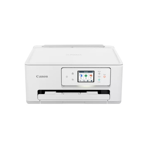 Цветное МФУ, Canon, Pixma TS7640I, 6256C007AA, Струйное, A4, 15 изобр./мин. (A4), Чернила PG-485/CL-486, Подача 100 листов, Планшетный сканер, 1,5 мс/линия, ЖК-экран 2,7", USB 2.0, Wi-Fi, белый