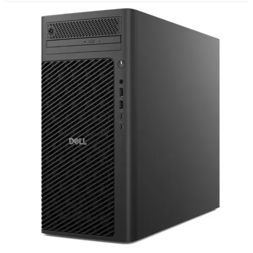Рабочая станция Dell/Pro Max Tower T2 FCT2250/Tower/3г/Core Ultra 7/265/1,8 GHz/32 Gb/SSD/1000 Gb/No ODD/GeForce/RTX 2000 Ada/16 Gb/Windows 11/Pro/64/