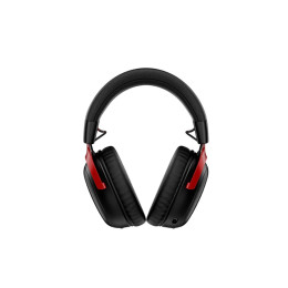 Гарнитура, HyperX, A59Z0AA, Cloud III S Wireless, Микрофон съёмный гибкий, Динамики 53 мм, 64 Ом, 20-20000 гц, Беспроводные, Чёрный-Красный