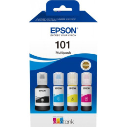 Набор чернил Epson EcoTank 101 C13T03V64A 4-colour Multipack (337 ml)