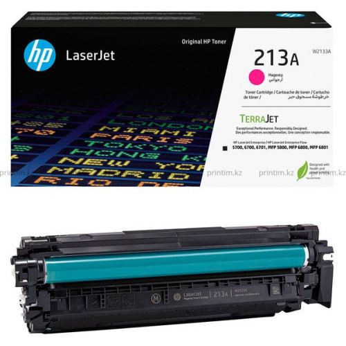 Картридж лазерный HP W2133A 213A Magenta LaserJet Toner, на 3000 страниц