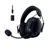 Гарнитура, Razer, BlackShark V3 Pro, RZ04-05400100-R3M1, Игровая гарнитура, Динамики 50 мм, THX Spatial Audio, 10 – 28000 Гц, 98 дБ, 32 Ом, Микрофон однонаправленный съёмный, 100 – 10000 Гц, –42 дБ, Беспроводные / Проводные, 2.4 ГГц / Bluetooth / USB / 3,
