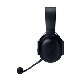 Гарнитура, Razer, BlackShark V3, RZ04-05410100-R3M1, Игровая гарнитура, Динамики 50 мм, THX Spatial Audio, 20 – 28000 Гц, 106 дБ, 32 Ом, Микрофон съёмный однонаправленный, 60 – 16000 Гц, –42 дБ, Беспроводные / Проводные, 2.4 ГГц / Bluetooth / USB, Чёрный