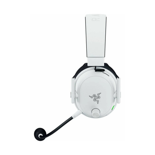 Гарнитура, Razer, BlackShark V3, RZ04-05410400-R3M1, Игровая гарнитура, Динамики 50 мм, THX Spatial Audio, 20 – 28000 Гц, 106 дБ, 32 Ом, Микрофон съёмный однонаправленный, 60 – 16000 Гц, –42 дБ, Беспроводные / Проводные, 2.4 ГГц / Bluetooth / USB, Белый