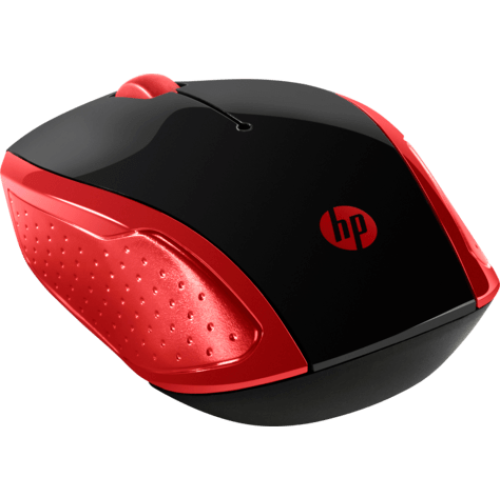 Оптическая беспроводная мышь HP 2HU82AA, 200 Empress Red, 1000 dpi, USB, 2.4 ГГц, красный