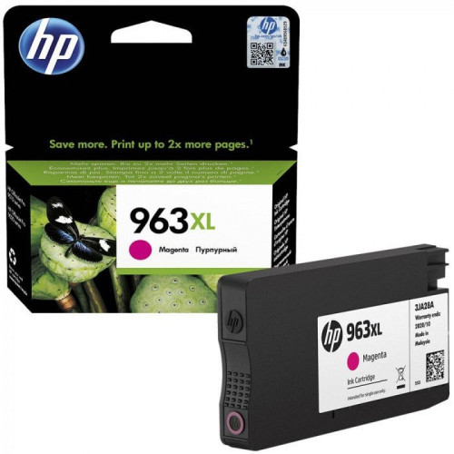Оригинальный струйный картридж увеличенной емкости HP 963XL, пурпурный (3JA28AE)