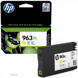 Оригинальный струйный картридж увеличенной емкости HP 963XL, желтый (3JA29AE)