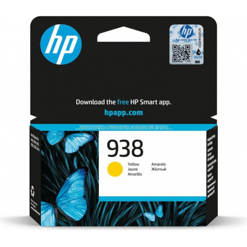 Струйный картридж HP 4S6X7PE HP желтый 938 (800 стр)