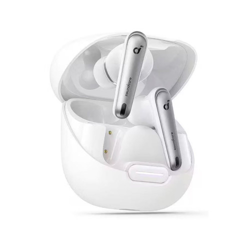 Наушники, soundcore, Liberty 4 NC (A3947G21), Bluetooth 5.3, LDAC, TWS, 11мм, Adaptive ANC 2.0, до 50 часов, IPX4, Белый