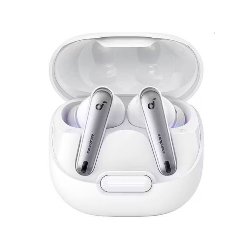 Наушники, soundcore, Liberty 4 NC (A3947G21), Bluetooth 5.3, LDAC, TWS, 11мм, Adaptive ANC 2.0, до 50 часов, IPX4, Белый