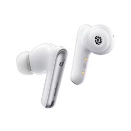 Наушники, soundcore, Liberty 4 NC (A3947G21), Bluetooth 5.3, LDAC, TWS, 11мм, Adaptive ANC 2.0, до 50 часов, IPX4, Белый