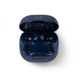 Наушники, soundcore, Liberty 4 NC (A3947G31), Bluetooth 5.3, LDAC, TWS, 11мм, Adaptive ANC 2.0, до 50 часов, IPX4, Синий