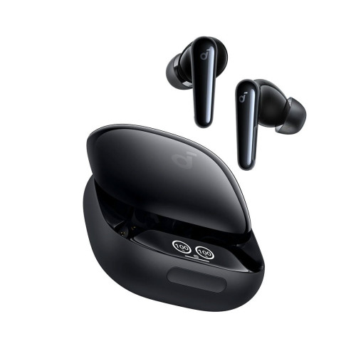 Наушники, soundcore, Liberty 4 Pro (A3954G11), Bluetooth5.3, TWS, ANC, ACAA, до 40часов, IPX5, Черный