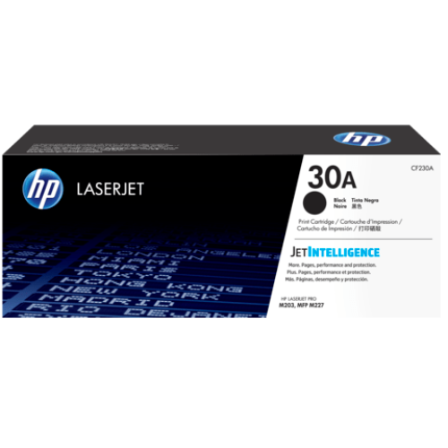 Картридж лазерный HP LaserJet 30A, CF230A, совместимые товары HP LaserJet Pro M227 / M203, черный